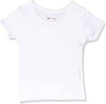Baby Undershirt cotton Short Sleeve (Pack of 6) - £45.57 GBP
