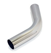 Yonaka 3&quot; Polished 304 Stainless Steel 60 Degree Mandrel Bend Pipe Tube 6&quot; Legs - £32.49 GBP