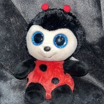 Ty Beanie Boos Izzy The Ladybug 6&quot; Plush (Pre-owned) W/tags - £8.03 GBP