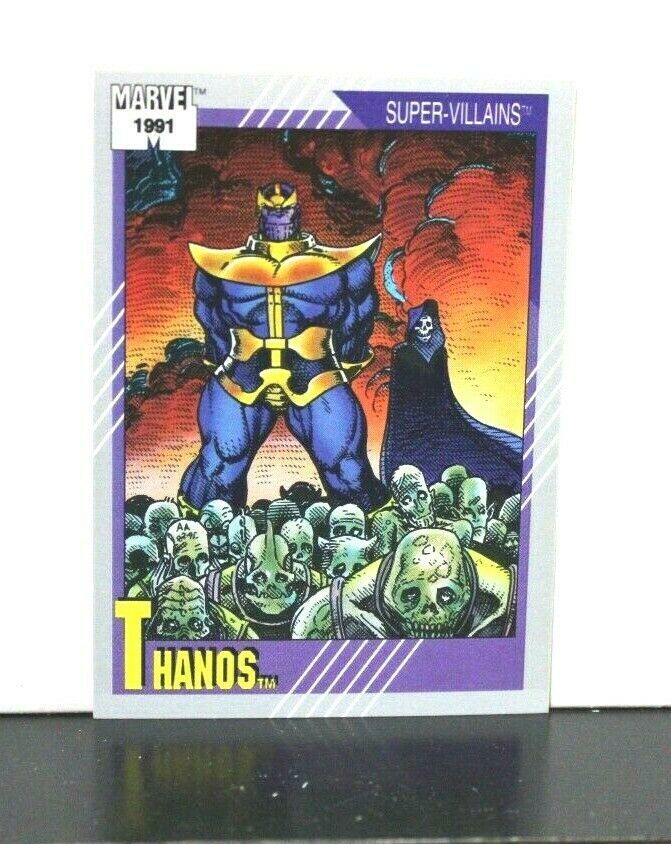 Primary image for 1991 Impel Marvel Universe Series 2 Card Thanos #85