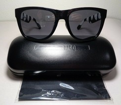 McQ by Alexander McQueen MQ0018SA Black White Silver New Men&#39;s Sunglasses - £154.56 GBP