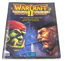 WarCraft II Tides of Darkness (PC/Mac Dos 2, 1995) Manual Guide Book ONLY - $7.42