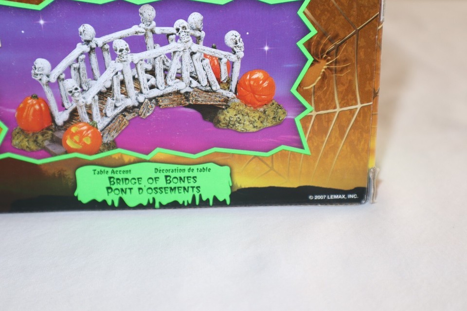 LEMAX Spooky Town Table Accent 2007 Bridge of Bones 53241 Halloween Vill... - $12.99