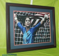 Triple Crown Hope Solo Soccer Goalie Signed Framed 16 x 20 Print B02755 ... - £54.50 GBP