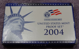 2004-S Proof Set United States US Mint Original Government Packaging Box &amp; COA - £13.81 GBP