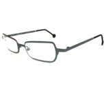 Vintage La Eyeworks Brille Rahmen FREELY 545 Grau Rechteckig 45-20-125 - $64.89