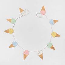 Spritz Ice Cream Garland Gold Metallic Paper Decoration Multicolor - €7,73 EUR Spritz Ice Cream Garland Gold Metallic Paper Decoration Multicolor - €7,73 EUR