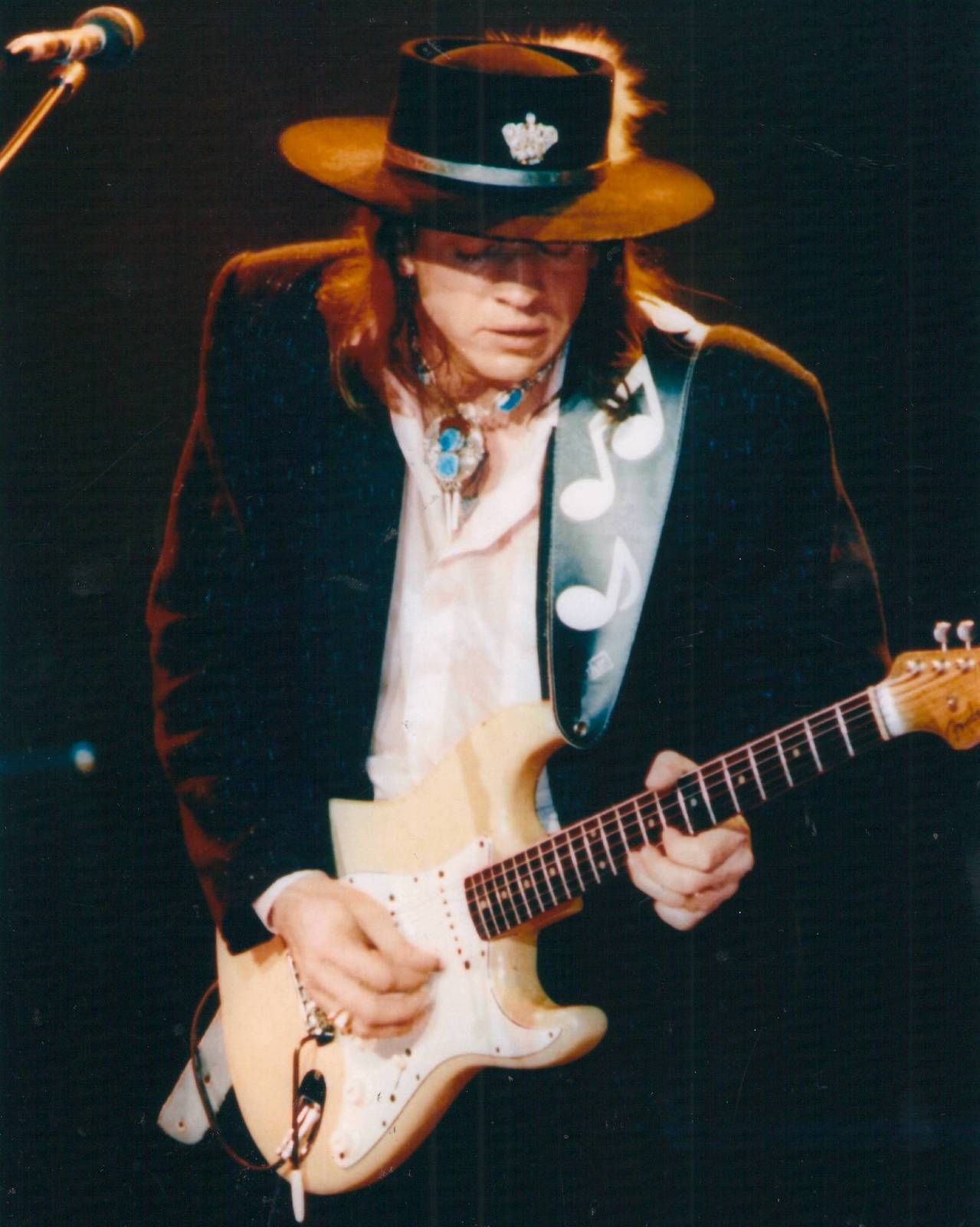 Stevie Ray Vaughan 8x10 photo - guitarist Blues Rock - Pose C - Photographs
