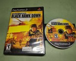 Delta Force Black Hawk Down Sony PlayStation 2 Disk and Case - $5.49
