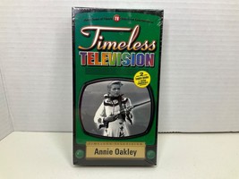 New Sealed &quot;Annie Oakley&quot; VHS Timeless Television 2 Episodes w/VTG Comme... - £7.11 GBP