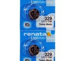 Renata 329 SR731SW Batteries - 1.55V Silver Oxide 329 Watch Battery (10 ... - £3.19 GBP+