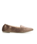 Hush Puppies Hazel Pointe Flat Women Dark Brown Velvet - $829.54 MXN