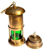 WAVE NAUTICAL- 6&quot; Antique Brass Minor Oil Lamp Nautical Maritime Ship Lantern  - £35.59 GBP