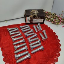 (Qty 25) 5/8-11 x 2 1/2&quot; Hex Bolt Zinc Plated Grade 5 Cap Screw Full Thread - $19.98