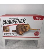 Busy Beaver Twist Pencil Sharpener Eager Animal Home Office Desk Novelty... - $459.27 MXN