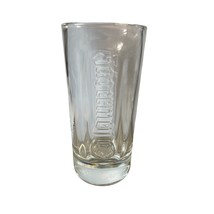 Tall Shot Glass Shooter Jagermeister Etched Glass with Deer and Cross on... - $14.49