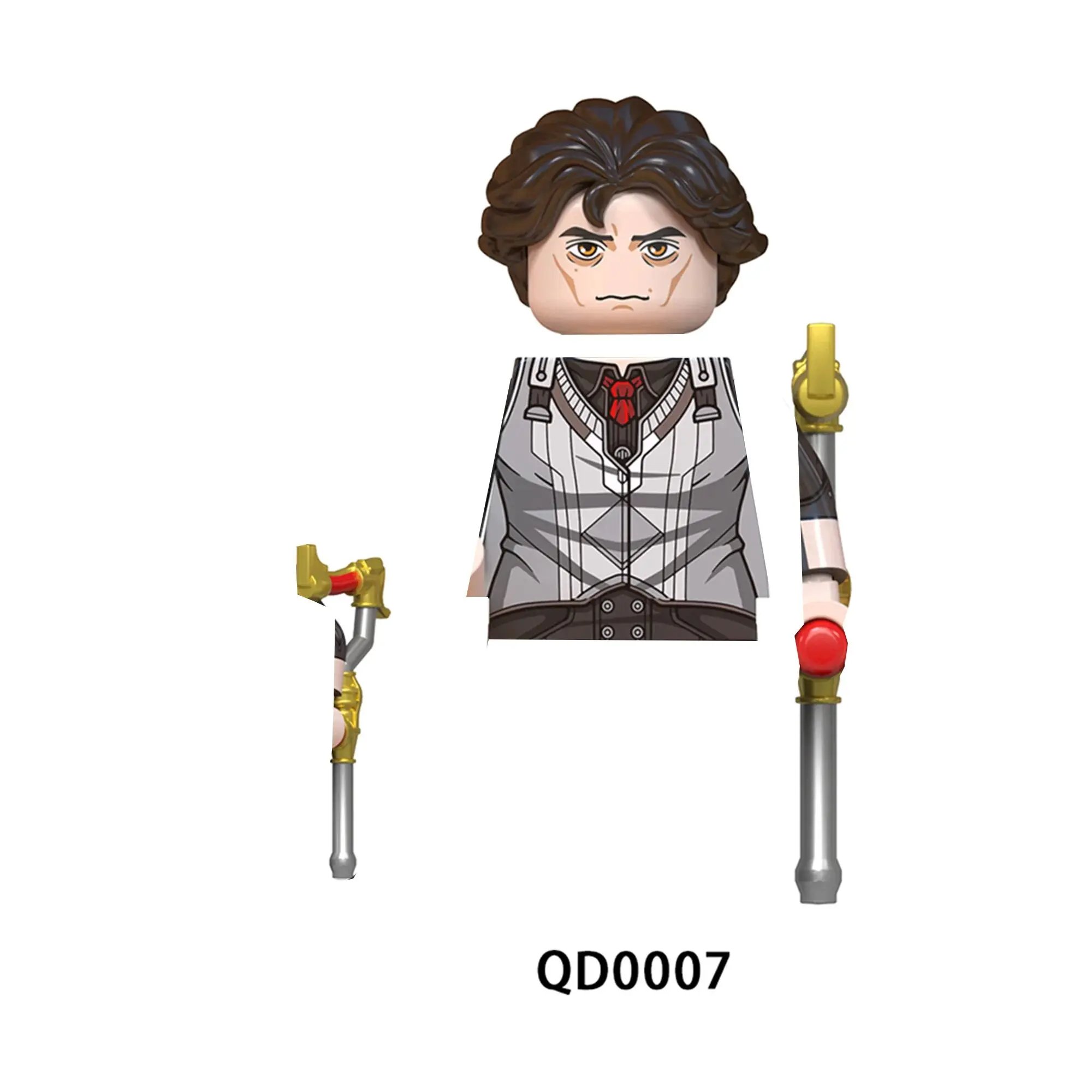 LoL Arcane Figures: Jinx, Vi, Jayce, Caitlyn Bricks Toys for Boys QD0007 - $9.20