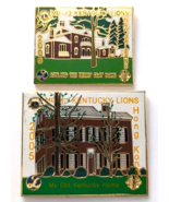 Lot 2 Lions Club KY Historic Homes Pins 2005 My Old Kentucky Home &amp; 2006... - $20.49 CAD