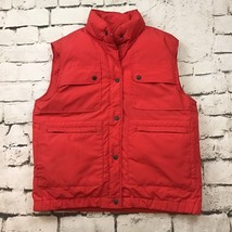 Vintage Colorado Classics Womens Sz M/L Vest Red Down Insulated Puffer - $69.29