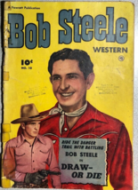 Bob Steele Western #10 (1952) Fawcett Comic Book Vg - £15.77 GBP