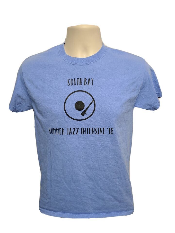 Primary image for 2018 South Bay Summer Jazz Intensive Adult Small Blue TShirt