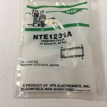 (2) NTE NTE1231A Integrated Circuit Complete 4 Watt TV Sound Channel - L... - $14.99