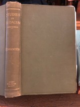 1924 printing of Dr. S. Schechter&#39;s Studies in Judaism [3rd Series] - £32.95 GBP