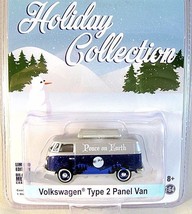 Volkswagen Vw Type 2 Panel Van Limited Edition Greenlight 1/64 Diecast Car Model - £26.76 GBP
