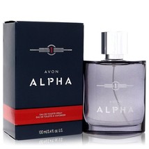 Avon Alpha by Avon Eau De Toilette Spray 3.4 oz for Men - £23.26 GBP