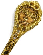 Vintage Lake Tahoe Brass Plated Spoon Souvenir Collector - £19.60 GBP