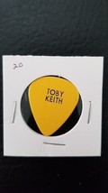 TOBY KEITH - &quot;TOBY KEITH / BLANK&quot; TOUR CONCERT GUITAR PICK - £15.73 GBP