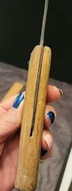BUTCHER KNIFE ANTIQUE VINTAGE 11" image 6