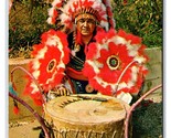 James Screamer Cherokee Indian Reservation North Carolina NC Chrome Post... - £3.46 GBP