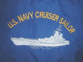 USN US Navy Cruiser sailor men&#39;s windbreaker size medium-large - $475.18 MXN