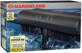 Marineland Bio Wheel Emperor 400 Power Filter for Aquariums - Advanced 3-Stage F - £83.77 GBP