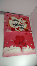 Valentines Day Love Garden Flag 12x18 Inch Double Sided for Outside Hear... - $8.51