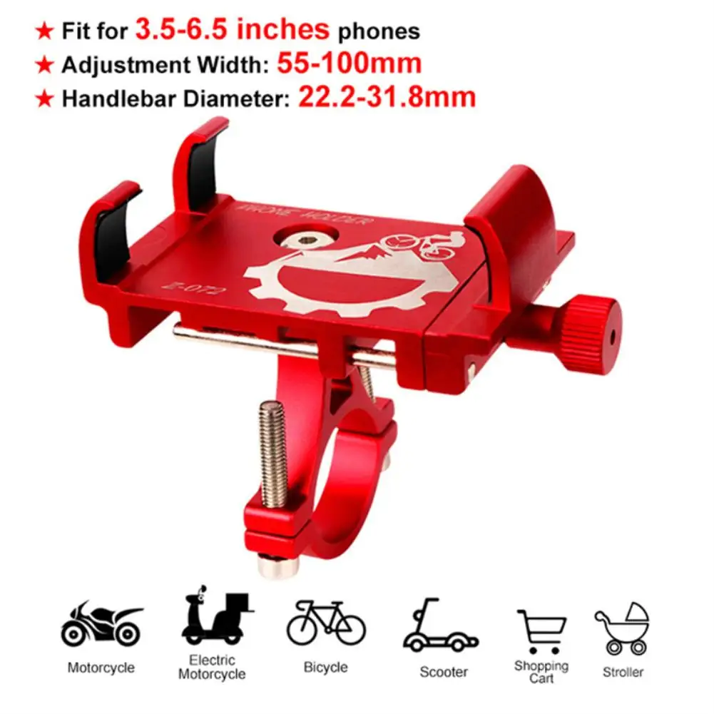 Sporting Bicycle Mobile Phone Holder Handlebar Mount Supports Aluminum A Bracket - £18.48 GBP