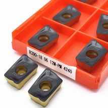 10PCS R390 180608 R390 180612 PM 4240 carbide insert milling cutter turn... - £34.75 GBP