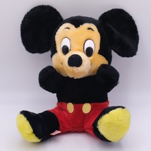 Vintage Disney Mickey Mouse Plush Stuffed Walt Disney Made In Korea 8” S... - $10.29