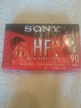 Sony HF 90 Normal Bias Blank Cassette Tape - £25.95 GBP