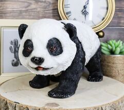 Ebros Realistic Lifelike Adorable China Asian Baby Giant Panda Bear Stat... - $26.99