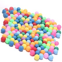 60-Pack Ping Pong Balls, Assorted Color Table Tennis Balls, Multi-Color Pong Bal - £15.92 GBP