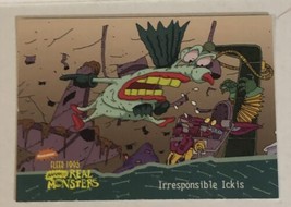 Aaahh Real Monsters Trading Card 1995  #4 Irresponsible Ick Is - £1.53 GBP