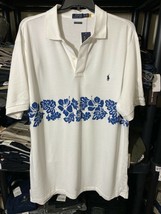 Polo Ralph Lauren B &amp;T Custom Slim Fit Cotton Mesh Polo Shirt D Cove 1 W... - £47.17 GBP