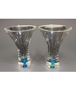 2 Piece Vintage Blue Cordial Glasses - $288.25 MXN