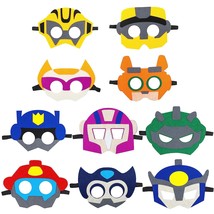10Pcs Robots Felt Masks Set, Bots Party Supplies Gift Robots Party Favor... - $21.99