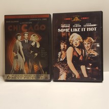 Bundle – Chicago and Some Like it Hot DVDs - $8.00