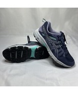 Asics Womens Gel Venture 7 1012A477 Blue Running Shoes Sneakers Size 8 - £23.07 GBP