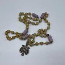 JMJ Be With Us On Our Way Jesus Mary Joseph Rosary - $54.98