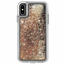 Case-Mate - iPhone XS Case - WATERFALL - iPhone X/Xs - Gold - $8.95